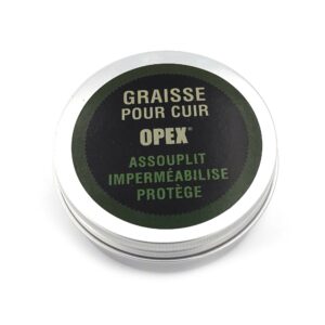 Graisse pour cuir avec éponge