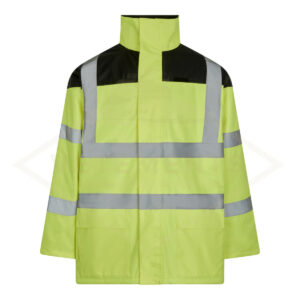 Parka haute visibilité sécurité privée