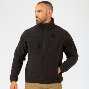 Blouson polaire noir FITTE-Opex-Patrol Equipement