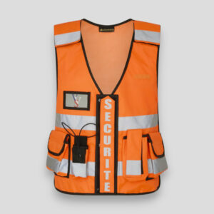 Gilet Tactic Thor haute visibilité orange