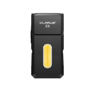 Lampe KLARUS rechargeable à triple source de lumière E8 - 1000 lumens - noir