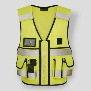 Gilet tactique  jaune haute visibilité Gendarmerie