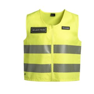 Gilet sans manches SÉCU-ONE HV-TAPE jaune