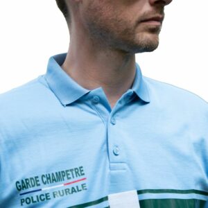 Polo police rurale et garde champêtre manches courtes